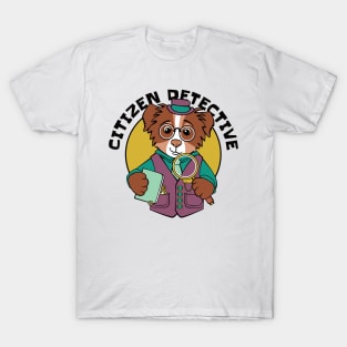 Citizen Detective Dog T-Shirt